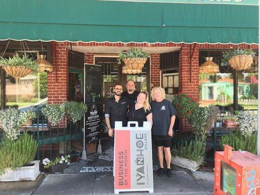 White Wolf Cafe-May 2019 Ivanhoe Village Business of the Month