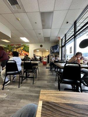 Interior of the dining area