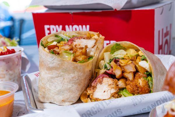 Fried Chicken Wrap