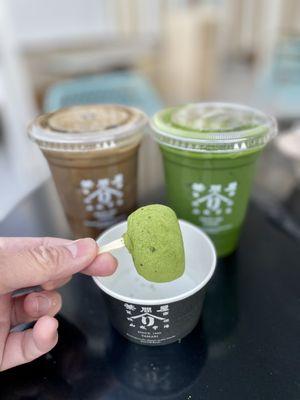 Daifuku with Uji Organic Matcha