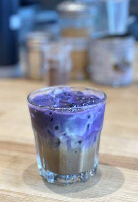 Ube Coconut Egg Yolk Coffee