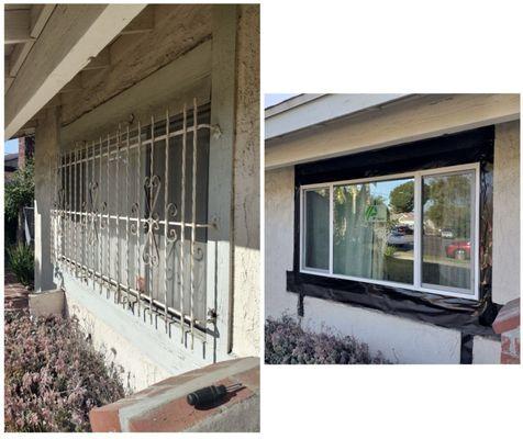 Installation of new windows