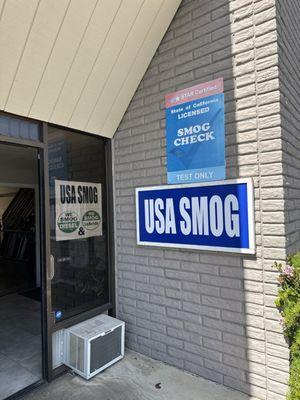 Tucked inside a little strip of shops, USA Smog is a great place to get your smog check.  Quick, clean, and friendly.