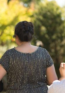 Bridesmaid Hair back