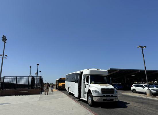 Crest Academy parking