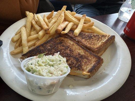 Grilled American Cheese Sandwich