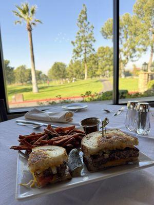 Deli Board i made, Angus beef melt w Sweet Potato Fries 12.06.24