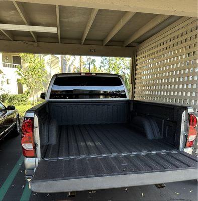 New Bedliner done by Rhino Bedliner Santa Ana , CA