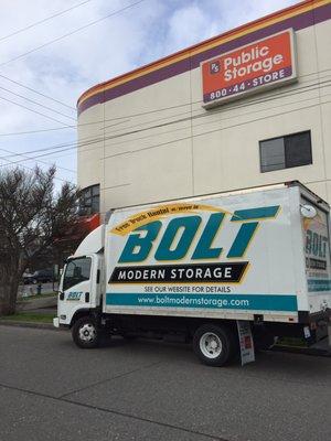 Taking our belongings and business to a much better storage company.