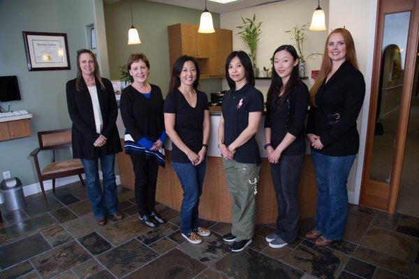 Dental Hygienist: Karen, Debbie, Erin, Cally, Catherine & Lauren