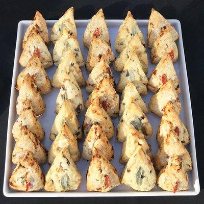 Mini savory scones