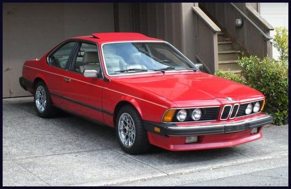 1986 BMW 635csi Sports Coupe