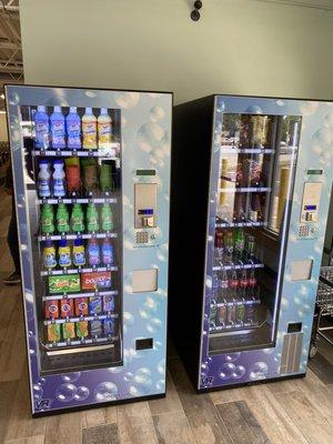 Drink, Snack, and Soap Vending