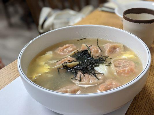 Dumpling soup