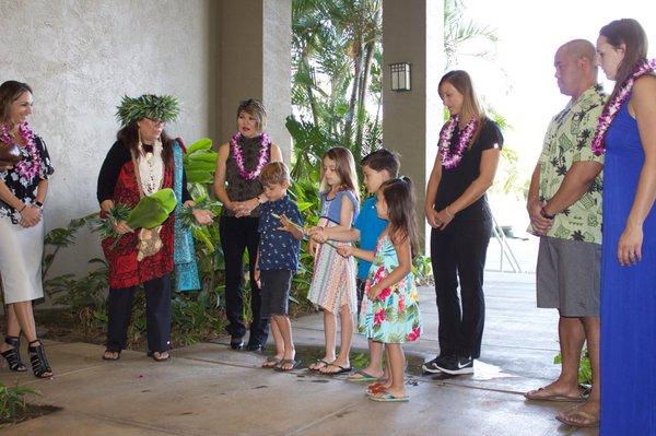 Traditional Hawaiian Blessing to open our new Kihei clinic