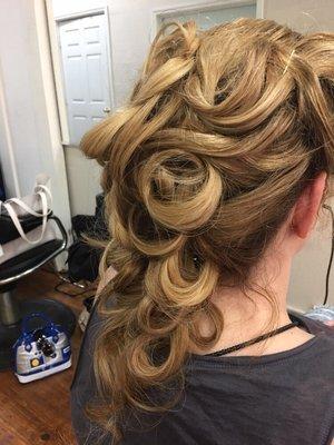 Updos are one of my favorite things to do!