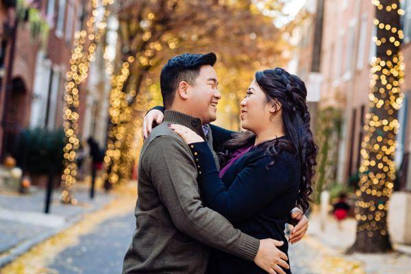 Addison St., Philly engagement shoot