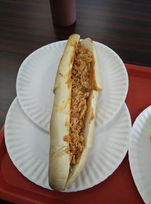 Buffalo chicken cheesesteak