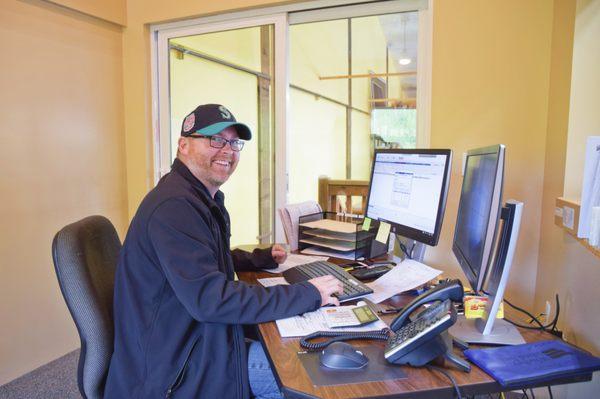 Chad, our other towing dispatcher