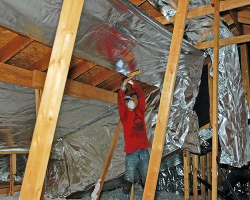 Attic insulation in Burbank, CA