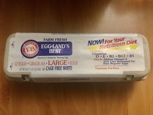 Large Cage Free White Eggs