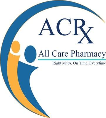 All Care Pharmacy, Santee (East Country San Diego) Logo.  Independent, Free Delivery.