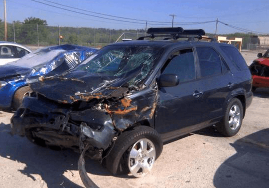 What your car might have looked like before you bought it.