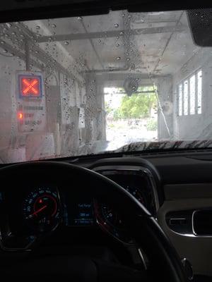 Touchless car wash