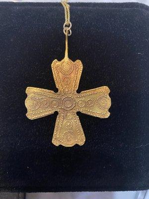 Ancient gold cross at sandsoftimedc.com