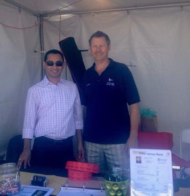 With Yajnesh Rai, Keller Williams Silicon Valley Realtor (9/19/15 - Newark, CA)