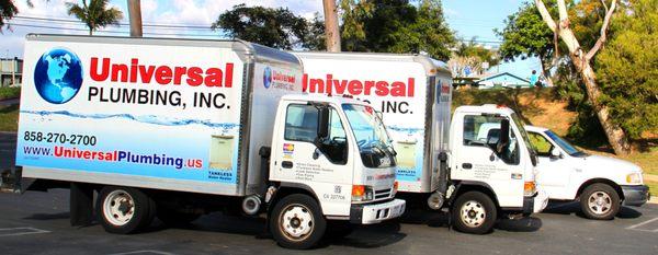 Fully stocked box trucks