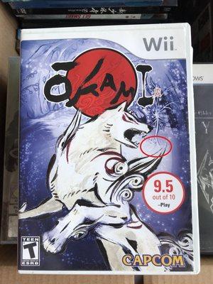 The Okami box art for Wii had the IGN watermark in it. Lolz.