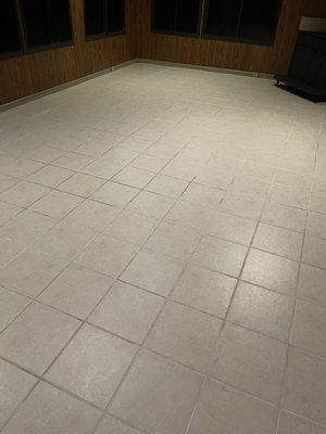 Grout cleaning