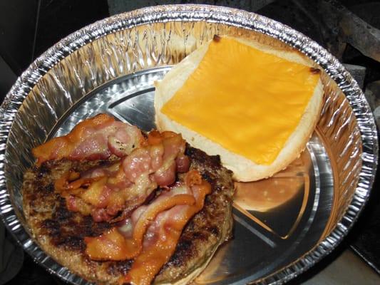 bacon cheese burger