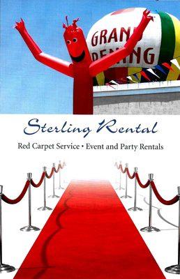 Special events shine with red or pink carpet and stanchion ropes.