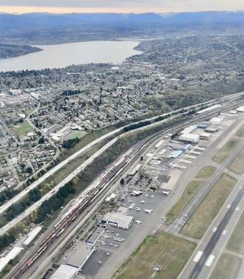 Seen from Alaska Air from San Diego Apr 20, 2023