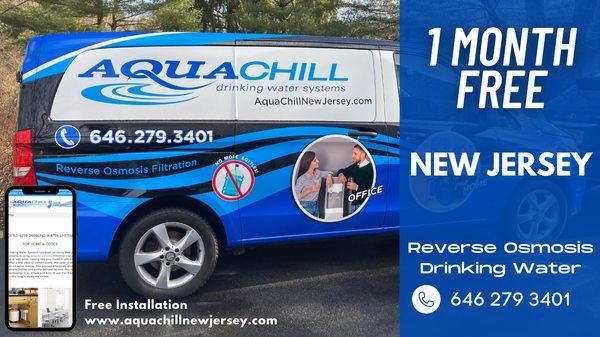 Get 1 month free trial of Reverse Osmosis Drinking Water Service
 
 Visit Our Site : www.aquachillnewjersey.com