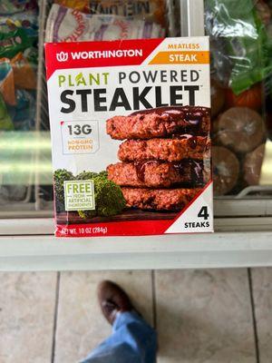 Powered steaklet