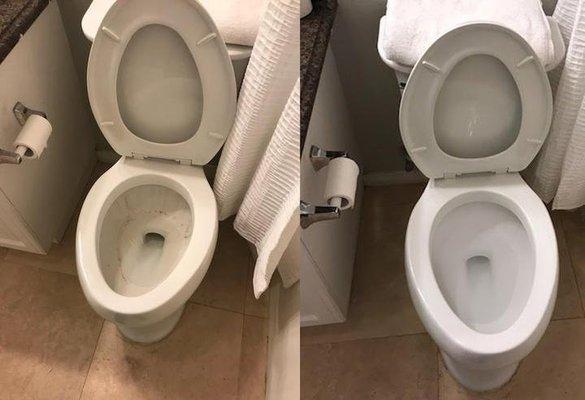 Toilet: Before & After