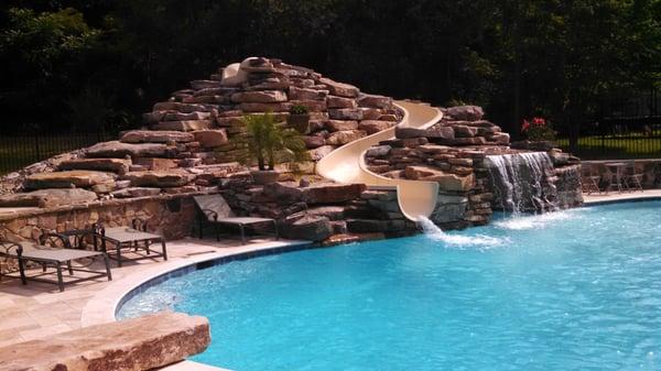 Concrete Pool Completed in Howard County!