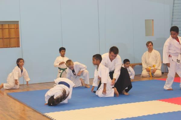 Learning the art of Ukemi (controlled safe falling / break-falls)