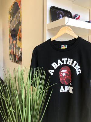 BAPE COLLEGE LOGO TEE!