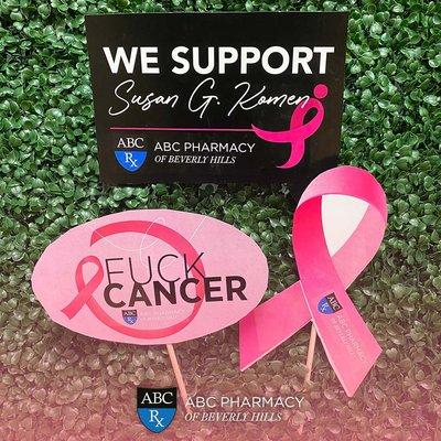 Pharmacy of Beverly Hills  proudly supports Breast Cancer Awareness Month!