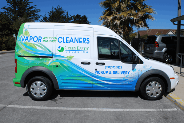 Vapor Cleaners Truck wrap#1