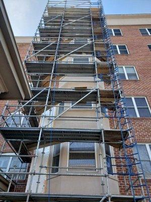 scaffold tower