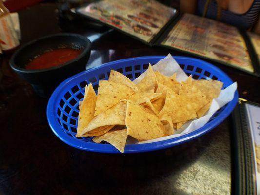 Complimentary chips & Salsa