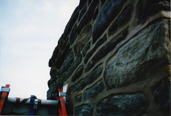 Chimney repointing