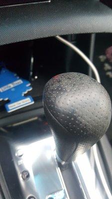 Cleanser that faded gear shift