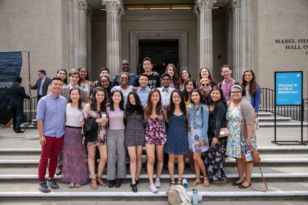 Easter '18 at Bridges Hall, Pomona College