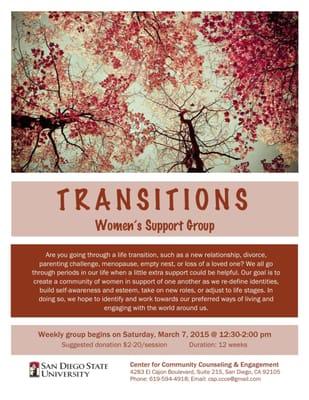 Transitions - Women's Support Group